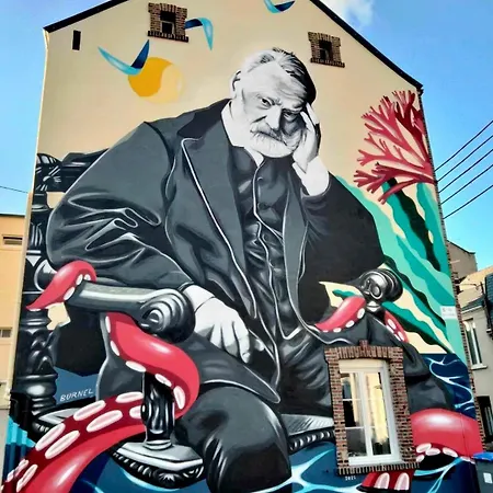 Apartament Cosy Proche Commerces Et Naval Group Cherbourg-en-Cotentin